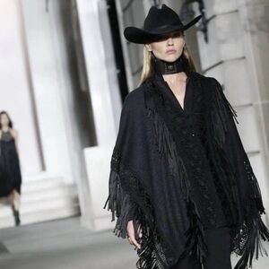 Ralph Lauren Purple Label Fringe Cover